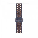 Pasek sportowy Nike w kolorze błękitnego płomienia do koperty 46 mm - rozmiar S/M