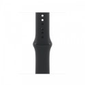 Pasek sportowy w kolorze czarnym do koperty 40 mm - rozmiar M/L