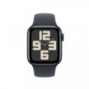 Pasek sportowy w kolorze czarnym do koperty 40 mm - rozmiar S/M