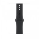 Pasek sportowy w kolorze czarnym do koperty 46 mm - rozmiar S/M