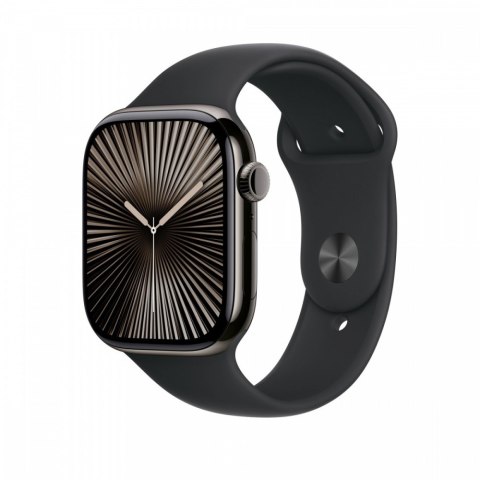 Pasek sportowy w kolorze czarnym do koperty 46 mm - rozmiar S/M Pasek sportowy w kolorze czarnym do koperty 46 mm - rozmiar S/M