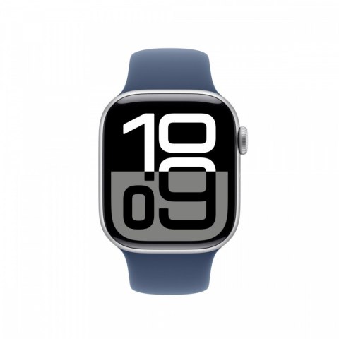 Pasek sportowy w kolorze denimu do koperty 42 mm - rozmiar S/M Pasek sportowy w kolorze denimu do koperty 42 mm - rozmiar S/M