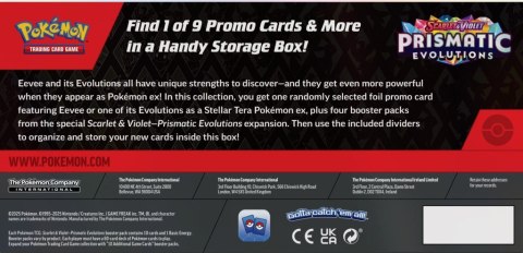 Karty TCG: Scarlet & Violet - Prismatic Evolutions - Surprise Box Collection Karty TCG: Scarlet & Violet - Prismatic Evolutions - Surprise Box Collection