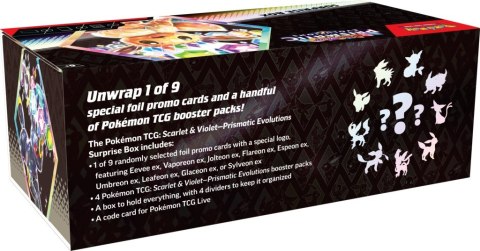 Karty TCG: Scarlet & Violet - Prismatic Evolutions - Surprise Box Collection Karty TCG: Scarlet & Violet - Prismatic Evolutions - Surprise Box Collection