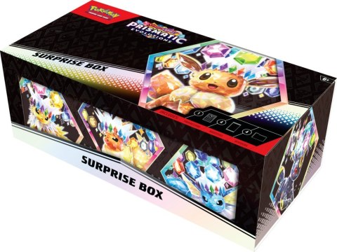 Karty TCG: Scarlet & Violet - Prismatic Evolutions - Surprise Box Collection Karty TCG: Scarlet & Violet - Prismatic Evolutions - Surprise Box Collection