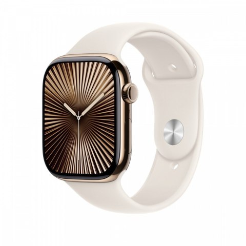 Pasek sportowy w kolorze księżycowej poświaty do koperty 46 mm - rozmiar S/M Pasek sportowy w kolorze księżycowej poświaty do koperty 46 mm - rozmiar S/M