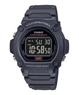 CASIO TIMELESS COLLECTION Mod. SPORT- ILLUMINATOR, WR 50M, ALARM, CHRONOGRAPH