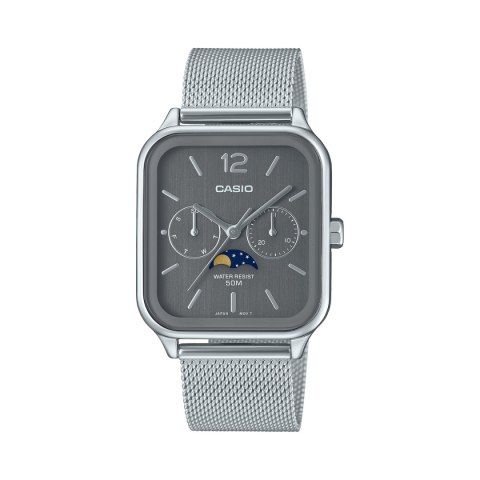 CASIO COLLECTION Mod. MOONPHASES - GREY MESH