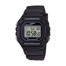 ?CASIO TIMELESS COLLECTION Mod. SPORT ILLUMINATOR WR 50M. ALARM. CHRONOGRAPH - BLACK