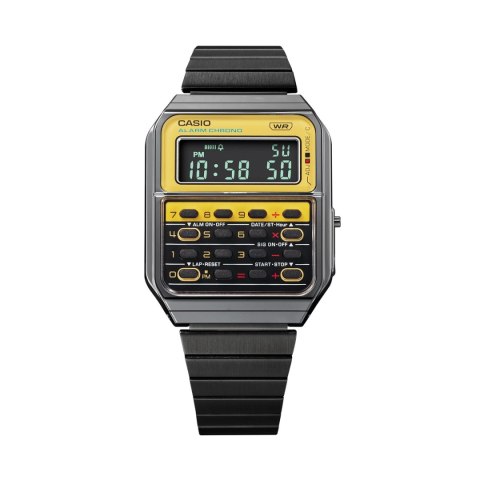 CASIO VINTAGE Mod. CALCULATOR EDGY COLLECTION - YELLOW ***SPECIAL PRICE*** CASIO VINTAGE Mod. CALCULATOR EDGY COLLECTION - YELLOW ***SPECIAL PRICE***