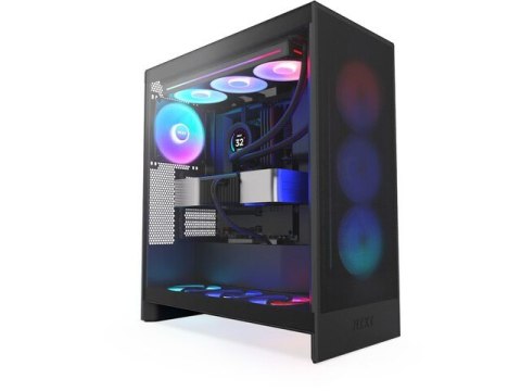 Obudowa H7 FLOW RGB Midi Tower z oknem (2024) Czarna Obudowa H7 FLOW RGB Midi Tower z oknem (2024) Czarna