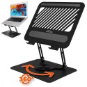 Regulowana, obracana, ergonomiczna podstawka pod laptopa 10-17 LAPTOP STAND ROTO MT2662