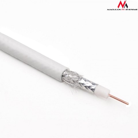 Kabel przewód koncentryczny satelitarny 1.0CCS RG6 100M MCTV-572 Kabel przewód koncentryczny satelitarny 1.0CCS RG6 100M MCTV-572