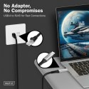 Kabel adapter USB-A - RJ45 Kat. 6A S/FTP, 1 Gbit/s, USB 3.2 Gen1, LSZH, 3m