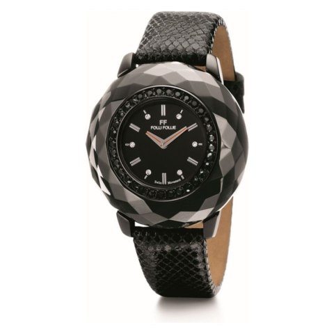 Ladies' Watch Folli Follie WF0E046SSK_BLACK (Ø 38 mm) Ladies' Watch Folli Follie WF0E046SSK_BLACK (Ø 38 mm)