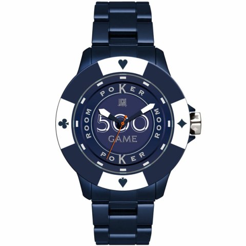 Unisex Watch Light Time POKER (Ø 41 mm) Unisex Watch Light Time POKER (Ø 41 mm)