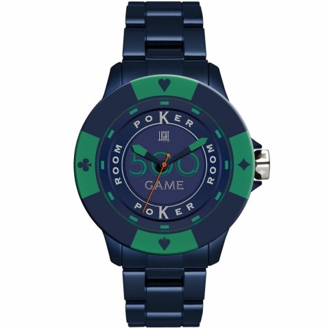 Unisex Watch Light Time POKER (Ø 48 mm) Unisex Watch Light Time POKER (Ø 48 mm)