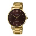 Men's Watch Casio MINIMAL GOLD - BROWN (Ø 40 mm)