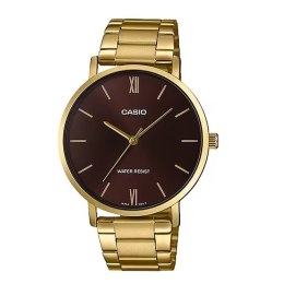 Men's Watch Casio MINIMAL GOLD - BROWN (Ø 40 mm)