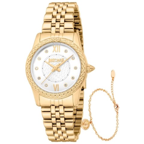 Ladies' Watch Just Cavalli ANIMALIER SPECIAL PACK + BRACELET Golden (Ø 30 mm) Ladies' Watch Just Cavalli ANIMALIER SPECIAL PACK + BRACELET Golden (Ø 30 mm)