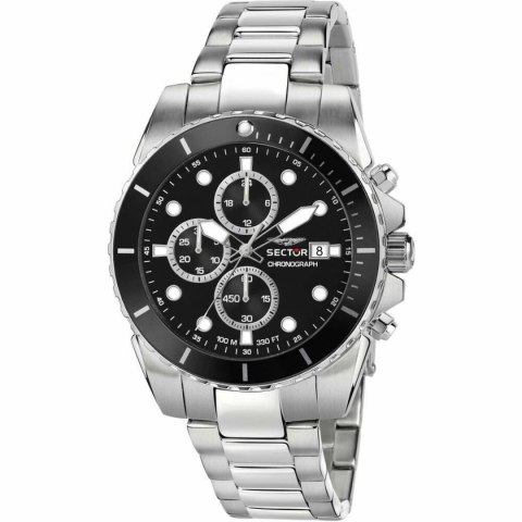 Men's Watch Sector 450 Black Silver Men's Watch Sector 450 Black Silver