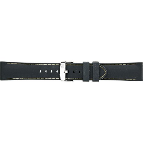 Watch Strap Morellato A01U4026A37034CR28 Black Watch Strap Morellato A01U4026A37034CR28 Black