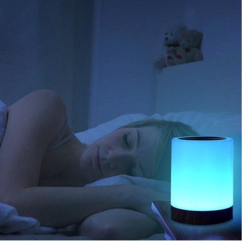 Lampka nocna Techly LED kolorowa bezprzewodowa Lampka nocna Techly LED kolorowa bezprzewodowa