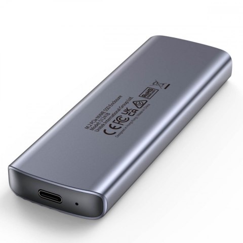 Obudowa Dysku M.2 NVMe; USB-C; 10Gbps; ALU; S1241B01 Obudowa Dysku M.2 NVMe; USB-C; 10Gbps; ALU; S1241B01