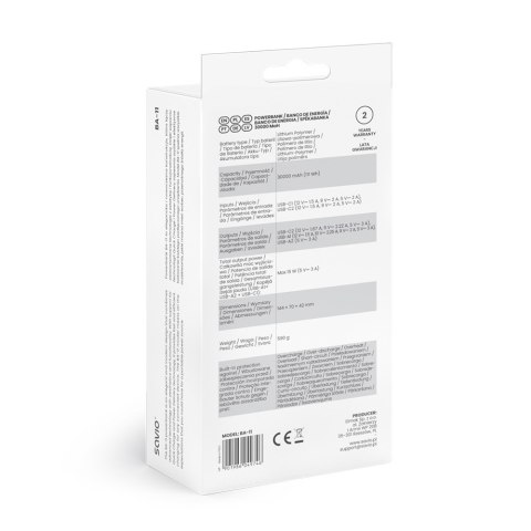 Powerbank 30000 mAh, BA-11 Powerbank 30000 mAh, BA-11