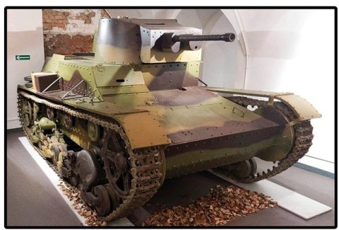 Klocki Light Tank 7TP 669 elementów Klocki Light Tank 7TP 669 elementów