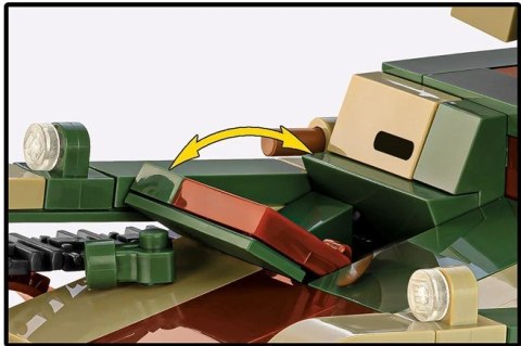 Klocki Light Tank 7TP 669 elementów Klocki Light Tank 7TP 669 elementów