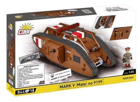 Klocki Mark V Male NO 9199 844 elementów Klocki Mark V Male NO 9199 844 elementów