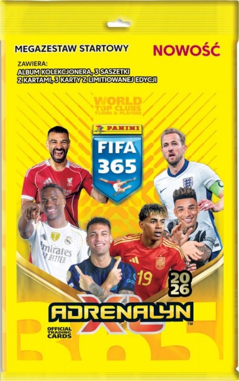 Karty FIFA 2026 Megazestaw startowy