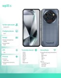 Smartfon WP35S 4G 6/256GB IP69K szary