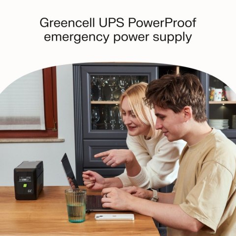 Zasilacz awaryjny UPS 480W/750VA czysta sinusoida Zasilacz awaryjny UPS 480W/750VA czysta sinusoida