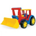 Pojazd Traktor ładowarka Gigant czerwono-żółty