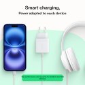 Ładowarka sieciowa USB 30W 1x USB-C BIAŁA