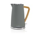 Czajnik elektryczny NEDIS N KAWK510EGY - 1,7 l, Soft-Touch, szary