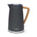Czajnik elektryczny NEDIS N KAWK510EGY - 1,7 l, Soft-Touch, szary
