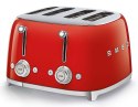 Toster Smeg TSF03RDEU 4 kromek czerwony 2000 W