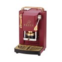 Ekspres do kawy Faber Pro Deluxe Cherry Red & Brass ESE Pad