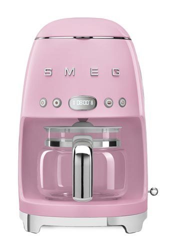 Ekspres do kawy Smeg Filter Styl 50's Różowy, DCF02PKEU Ekspres do kawy Smeg Filter Styl 50's Różowy, DCF02PKEU