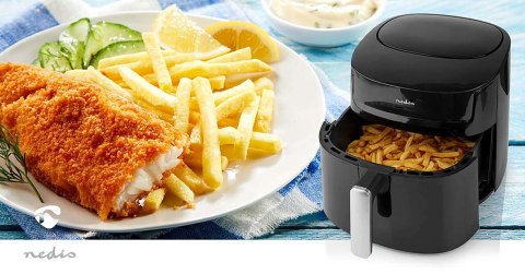 Frytkownica beztłuszczowa Nedis 7,2l KAAF170BK Frytkownica beztłuszczowa Nedis 7,2l KAAF170BK