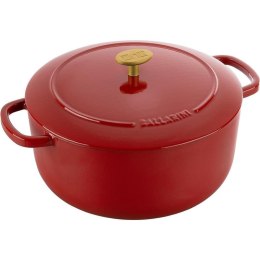 Garnek żeliwny okrągły BALLARINI BELLAMONTE 75003-563-0 - 5,5 ltr czerwony