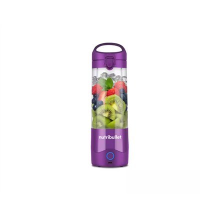 Blender sportowy Nutribullet NBP003PU Przenośny Materiał słoika: Tritan/bez BPA Pojemność słoika 0,475 L Purpura