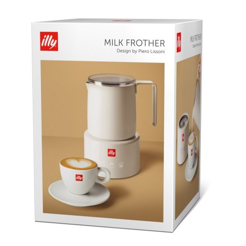 Spieniacz do mleka illy biały autorstwa Piero Lissoni Spieniacz do mleka illy biały autorstwa Piero Lissoni