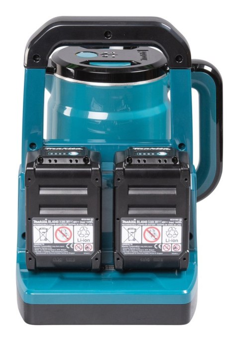 Makita KT001GZ czajnik elektryczny 0,8 l Czarny, Niebieski Makita KT001GZ czajnik elektryczny 0,8 l Czarny, Niebieski