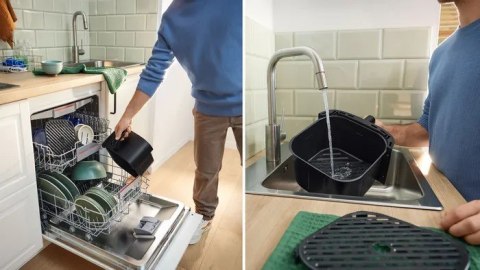 Frytownica beztłuszczowa Bosch MAFS2462B (2000W; 6,1l) Frytownica beztłuszczowa Bosch MAFS2462B (2000W; 6,1l)