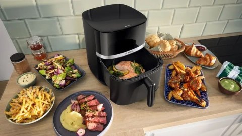 Frytownica beztłuszczowa Bosch MAFS2462B (2000W; 6,1l) Frytownica beztłuszczowa Bosch MAFS2462B (2000W; 6,1l)