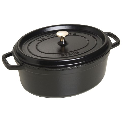 Garnek żeliwny owalny STAUB 40509-319-0 - czarny 5.5 ltr Garnek żeliwny owalny STAUB 40509-319-0 - czarny 5.5 ltr